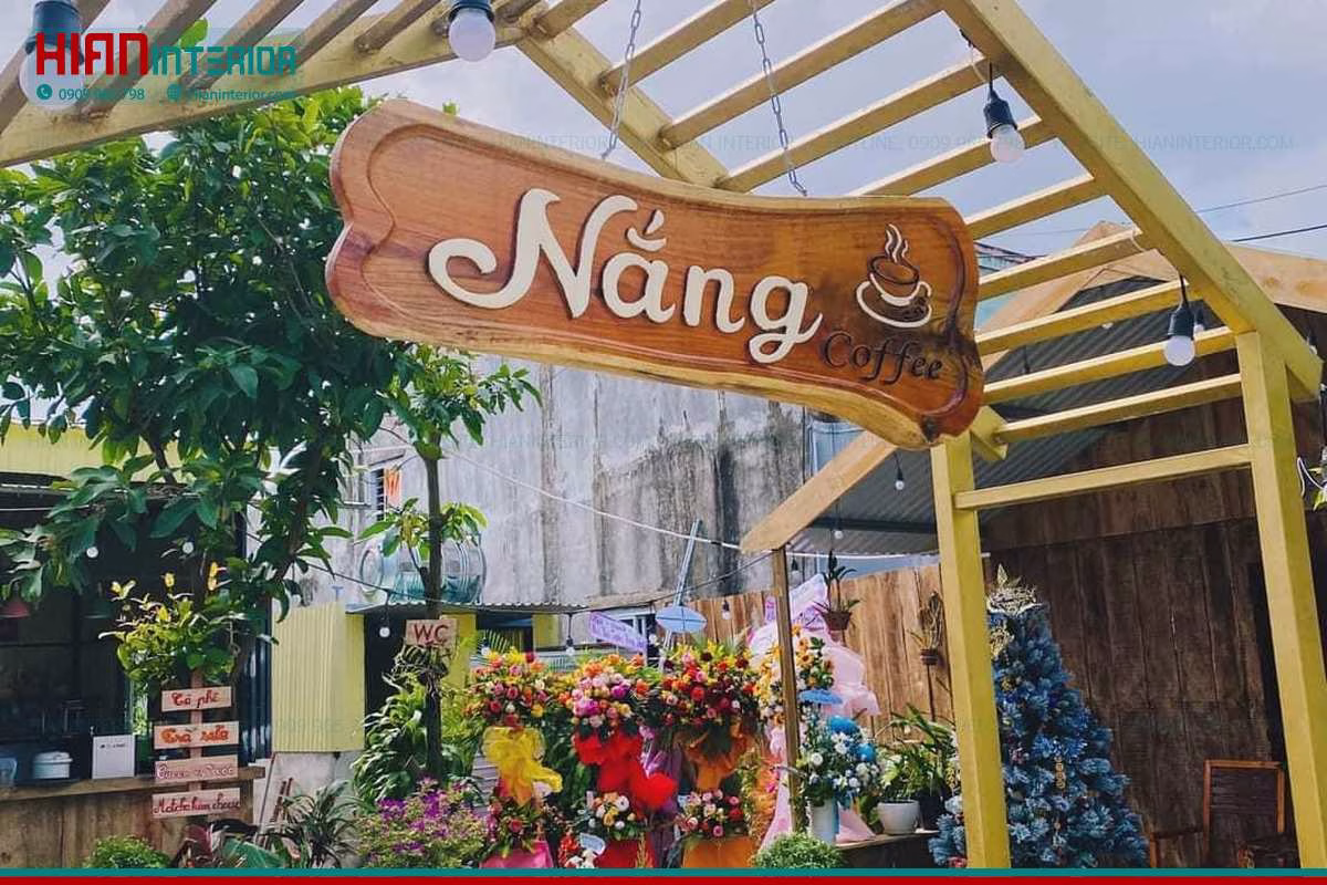 Bản Vẽ Quán Cafe Sân Vườn