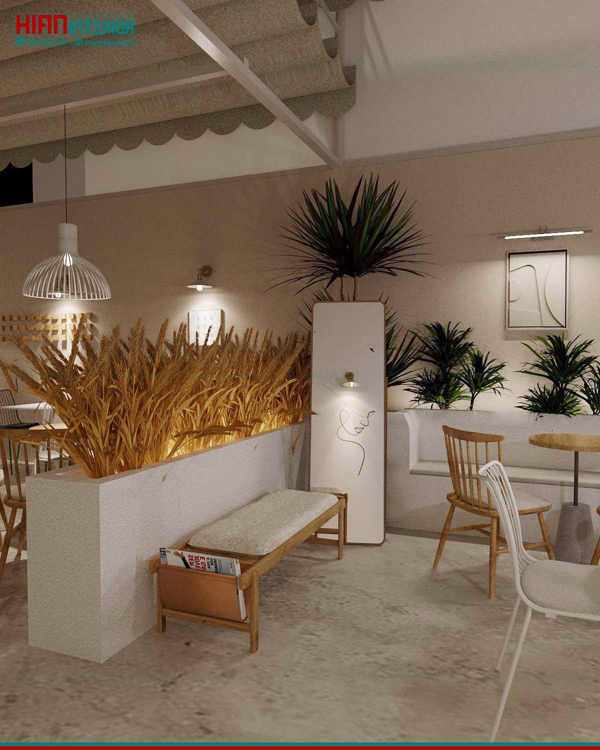 Quán Cafe Sân Vườn Nhỏ
