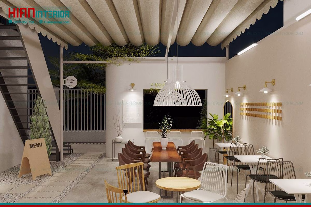 Quán Cafe Sân Vườn Nhỏ