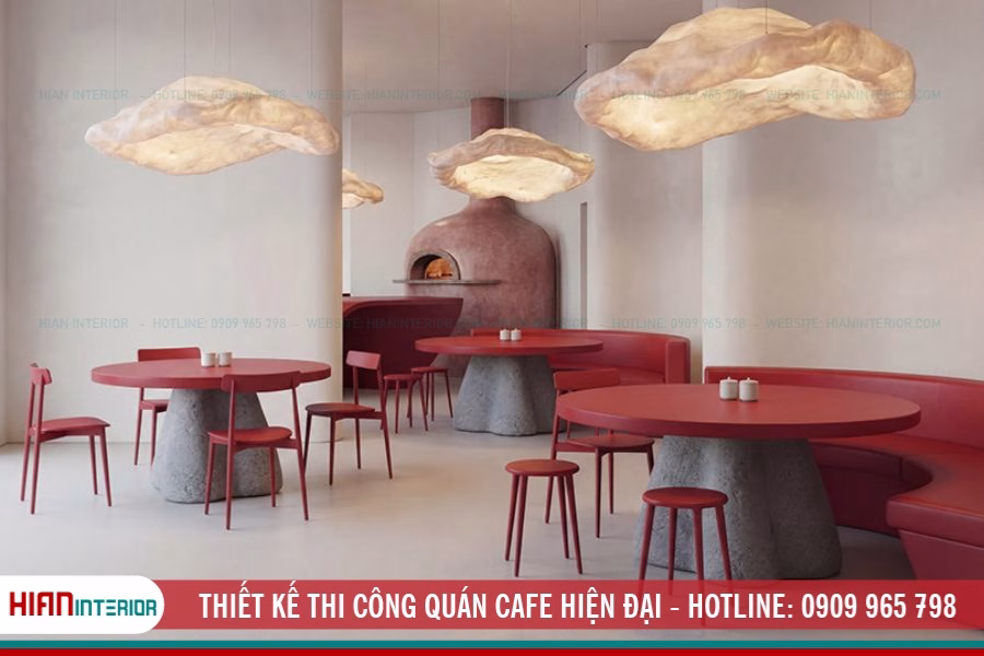 Thiết Kế Thi Công Quán Cafe Hiện Đại