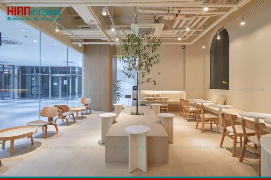 Thiết kế thi công quán cafe