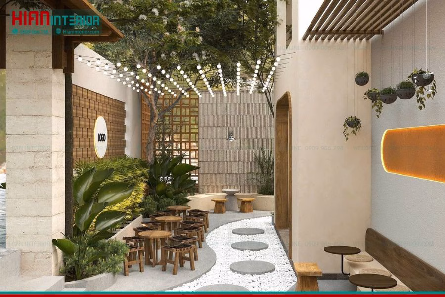 Thiết kế thi công quán cafe