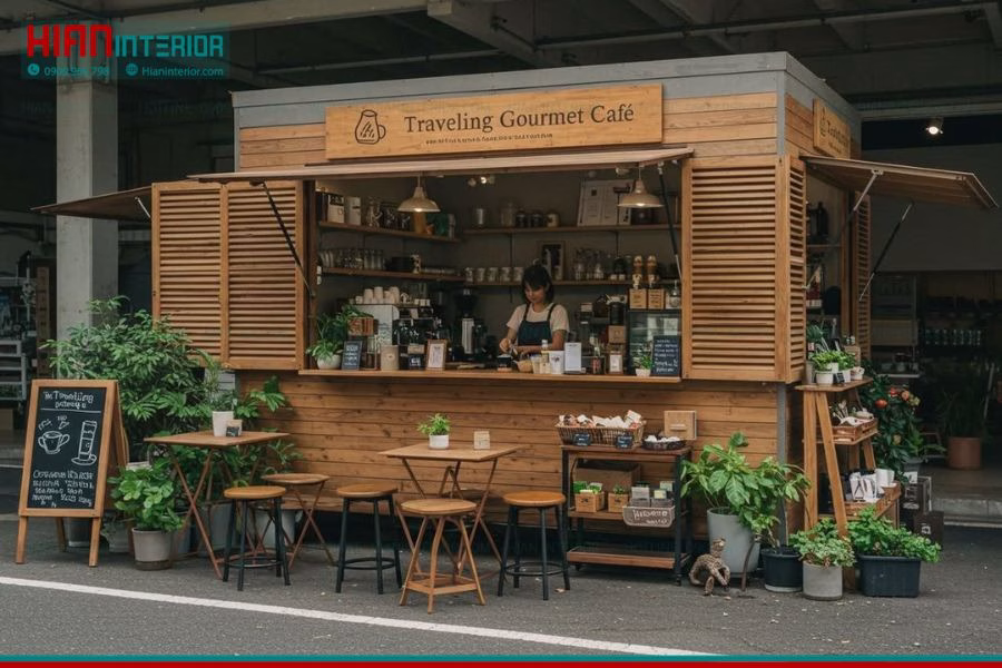 Thiết kế thi công quán cafe