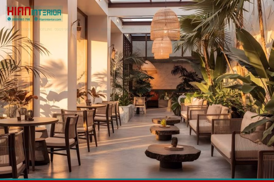 Thiết kế thi công quán cafe