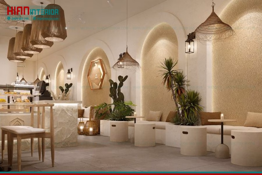 Thiết kế thi công quán cafe
