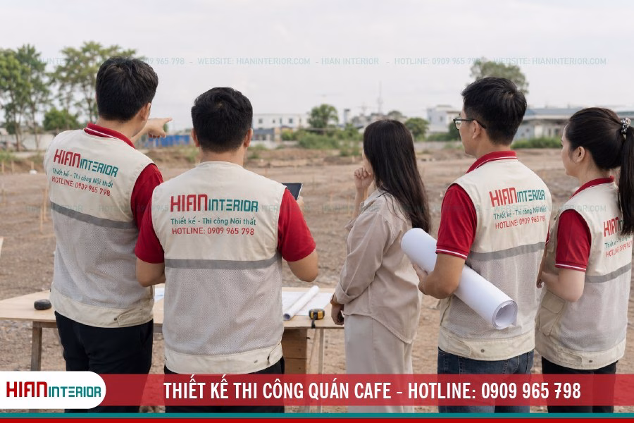 Thiết kế thi công quán cafe