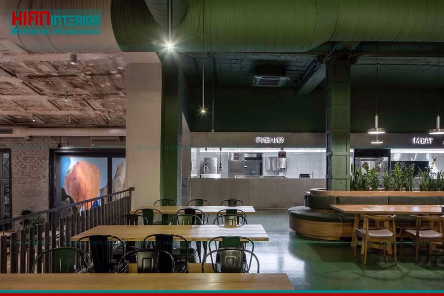 Thiết Kế Khu Ẩm Thực Foodcourt