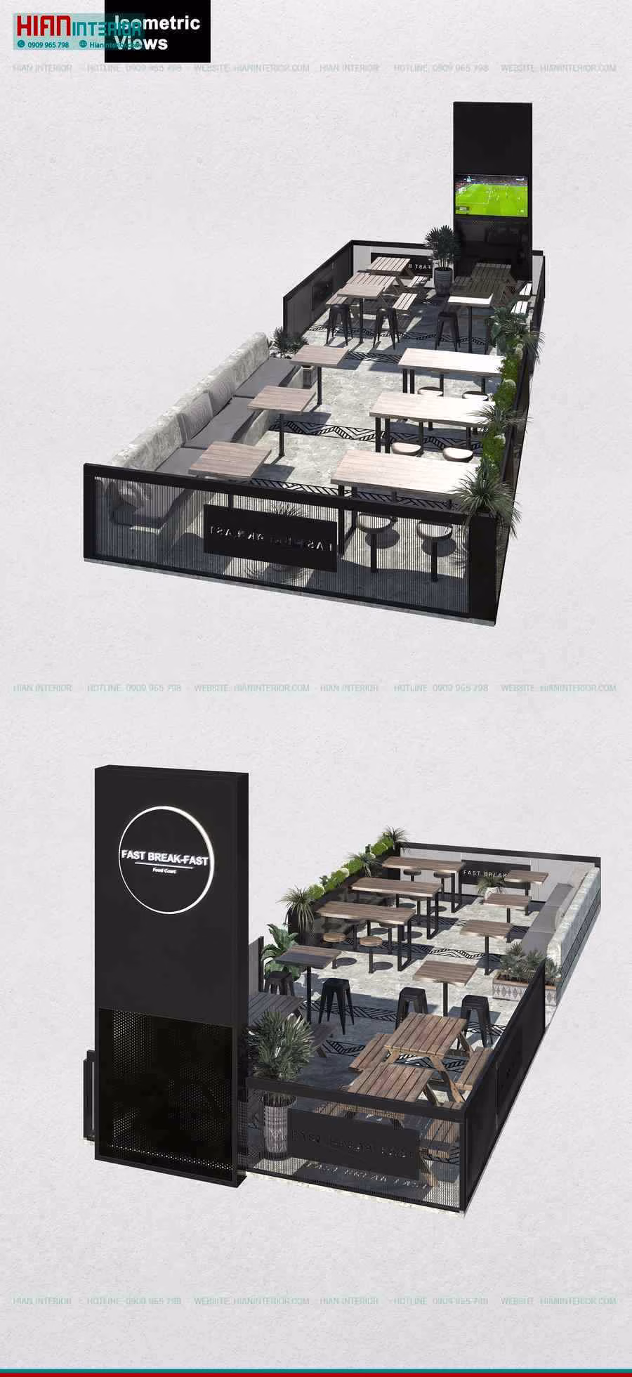 Báo Giá Khu Ẩm Thực Foodcourt