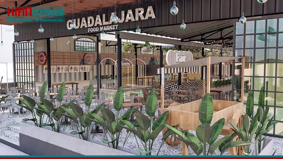 Báo Giá Xây Khu Ẩm Thực Foodcourt