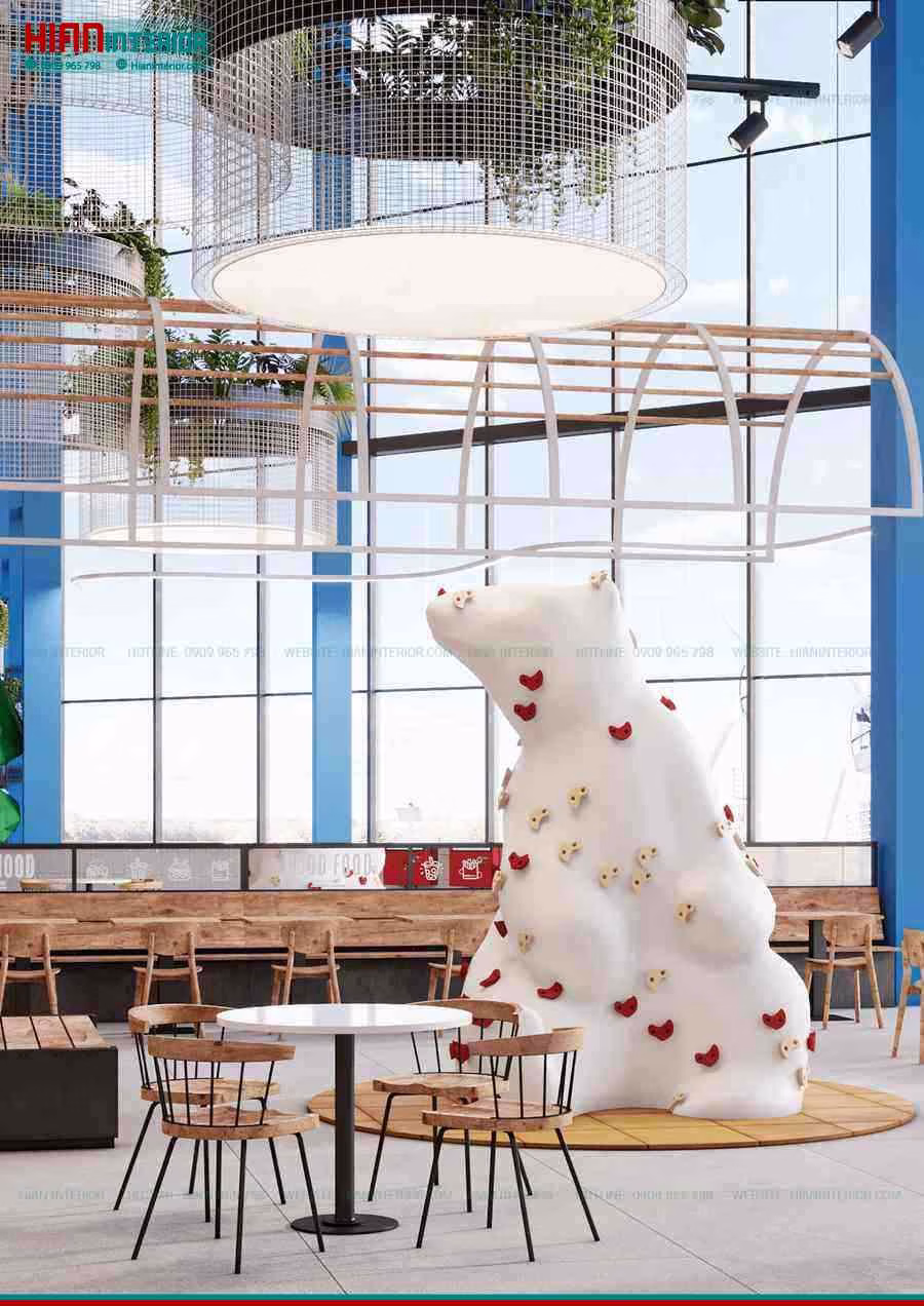 Thiết Kế Thi Công Khu Ẩm Thực Foodcourt