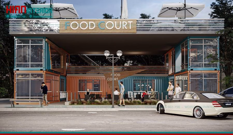 Khu Ẩm Thực Foodcourt Đẹp