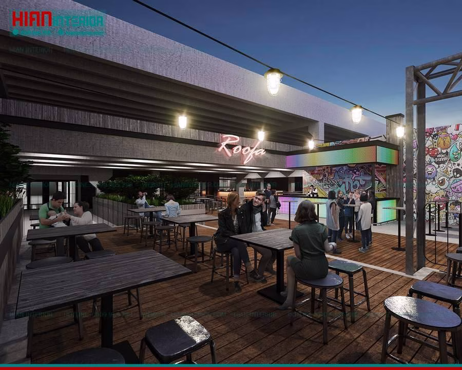 Khu Ẩm Thực Foodcourt Sang Trọng