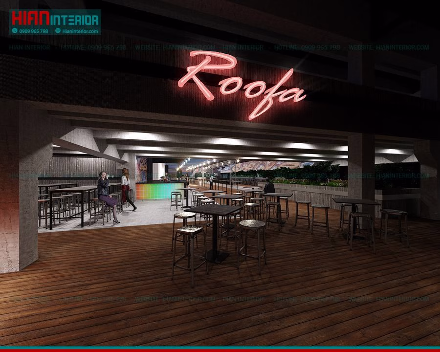 Khu Ẩm Thực Foodcourt Sang Trọng