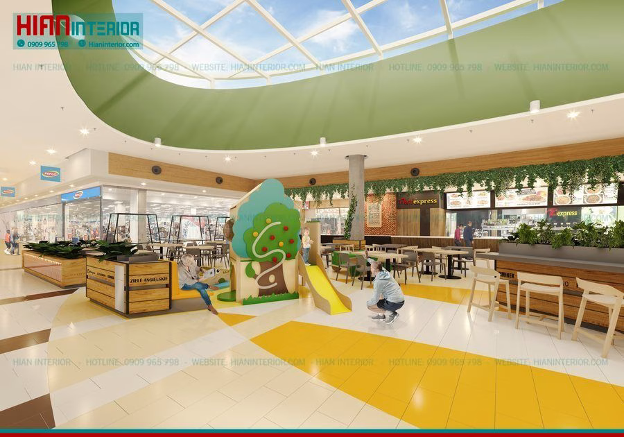 Khu Ẩm Thực Foodcourt Cao Cấp