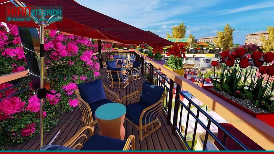 Khu Ẩm Thực Foodcourt Độc Đáo