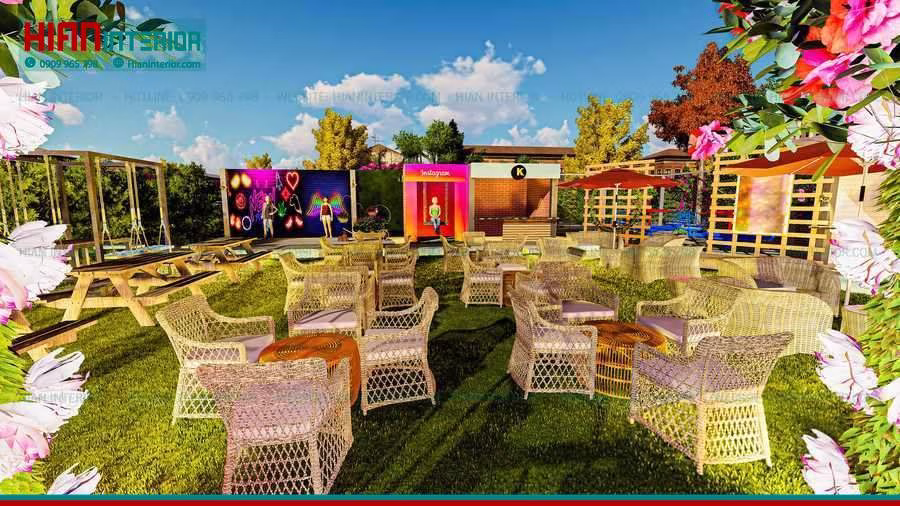 Khu Ẩm Thực Foodcourt Độc Đáo