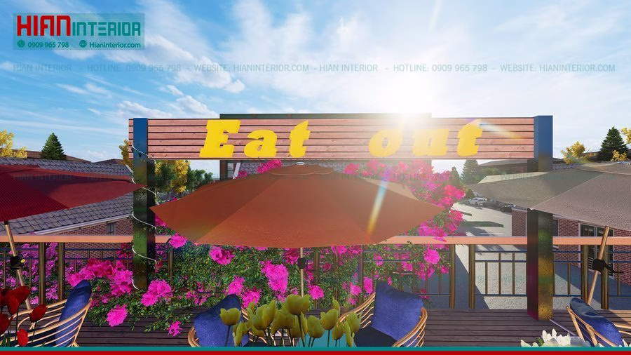 Khu Ẩm Thực Foodcourt Độc Đáo