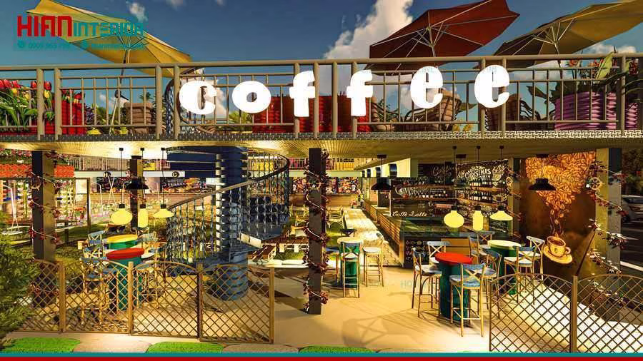 Khu Ẩm Thực Foodcourt Độc Đáo
