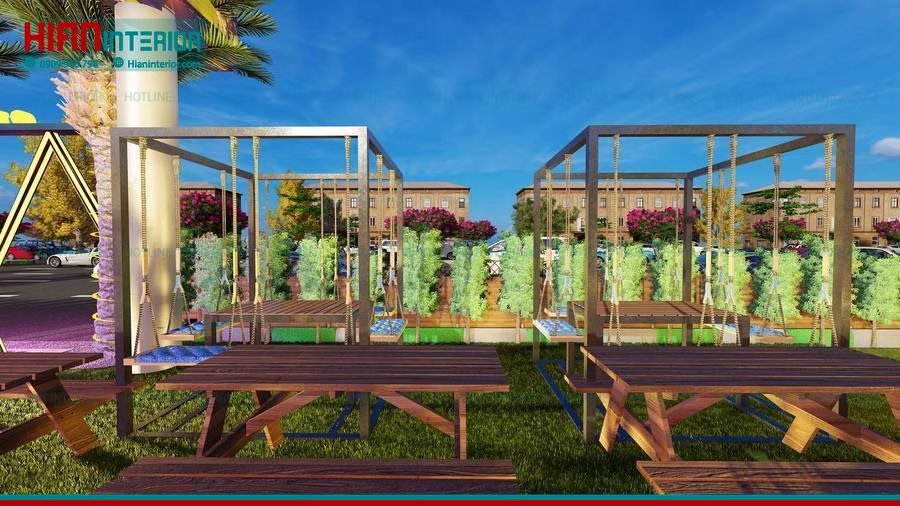 Khu Ẩm Thực Foodcourt Độc Đáo