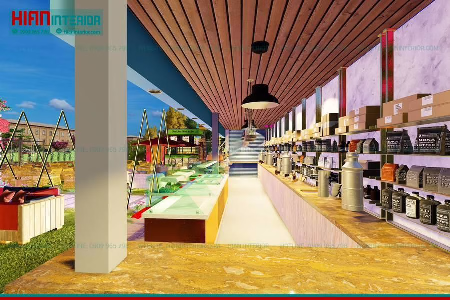 Khu Ẩm Thực Foodcourt Độc Đáo