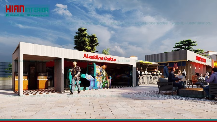 Khu Ẩm Thực Foodcourt Ấn Tượng