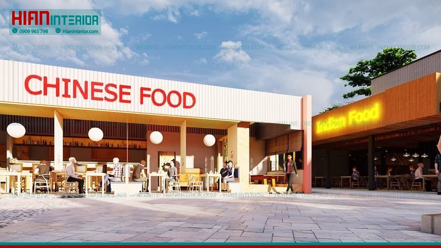 Khu Ẩm Thực Foodcourt Ấn Tượng