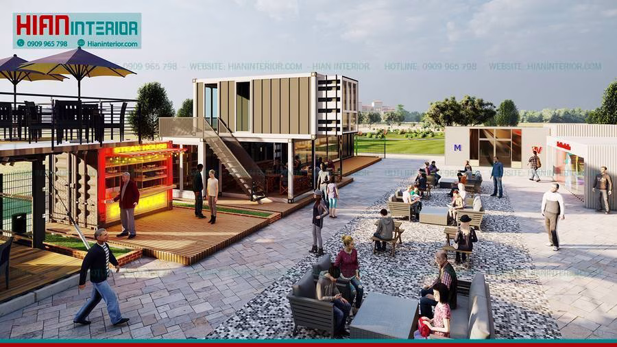Khu Ẩm Thực Foodcourt Ấn Tượng