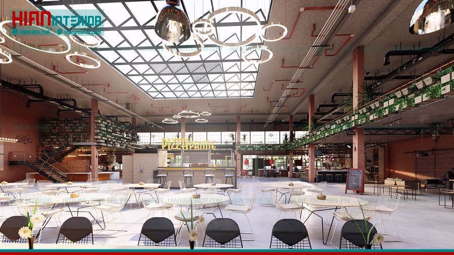 Khu Ẩm Thực Foodcourt Tiện Nghi