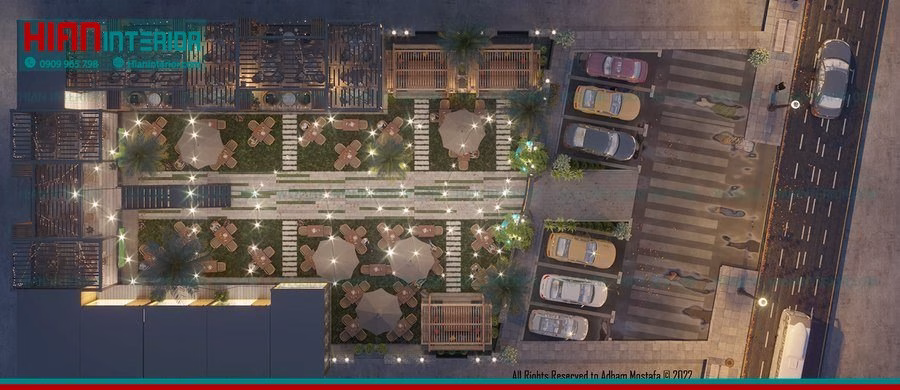 Khu Ẩm Thực Foodcourt Thoáng Đẹp