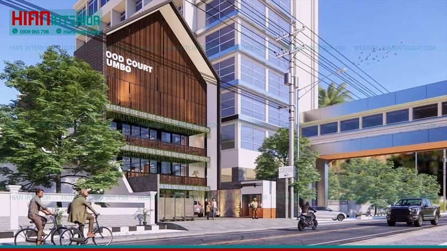 Thi Công Foodcourt Hiện Đại