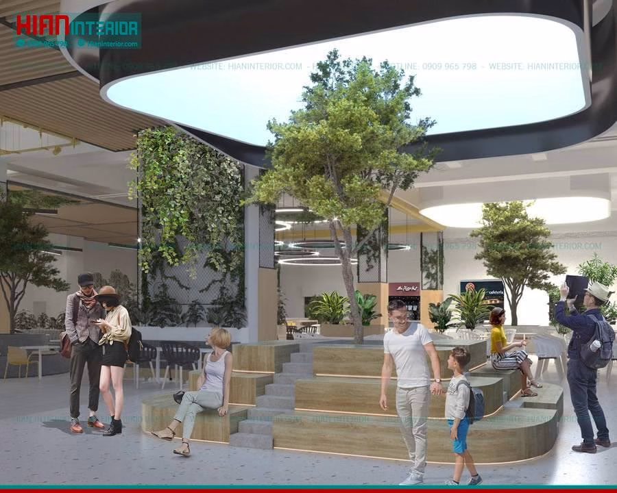 Foodcourt Thu Hút Khách Hàng