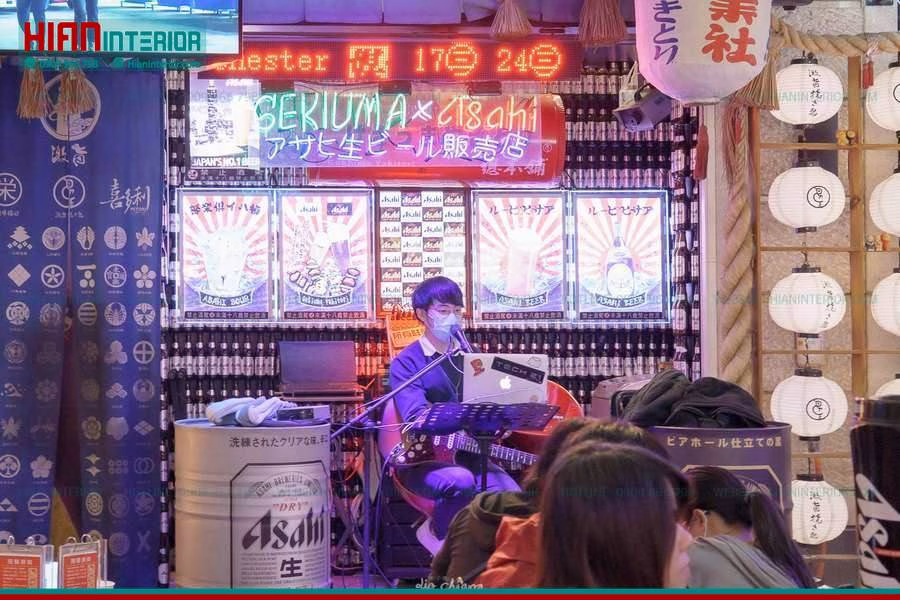Mẫu Khu Ẩm Thực Hiện Đại