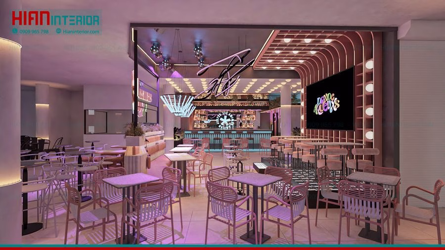 Lounge Bar Phong Cách Luxury
