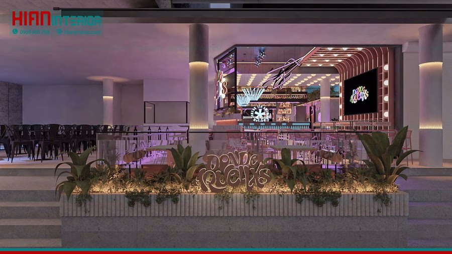 Lounge Bar Phong Cách Luxury