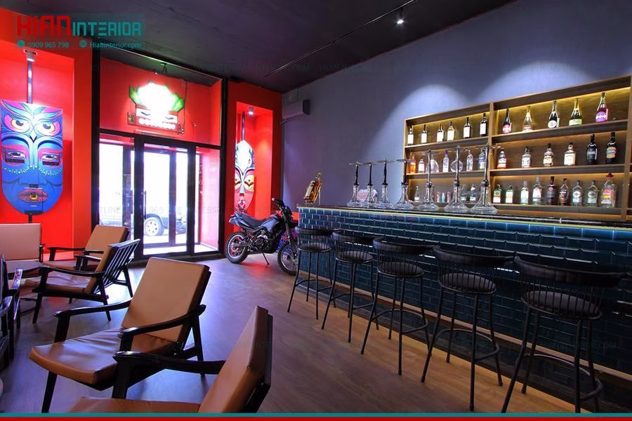 Thiết Kế Lounge Bar Hiện Đại