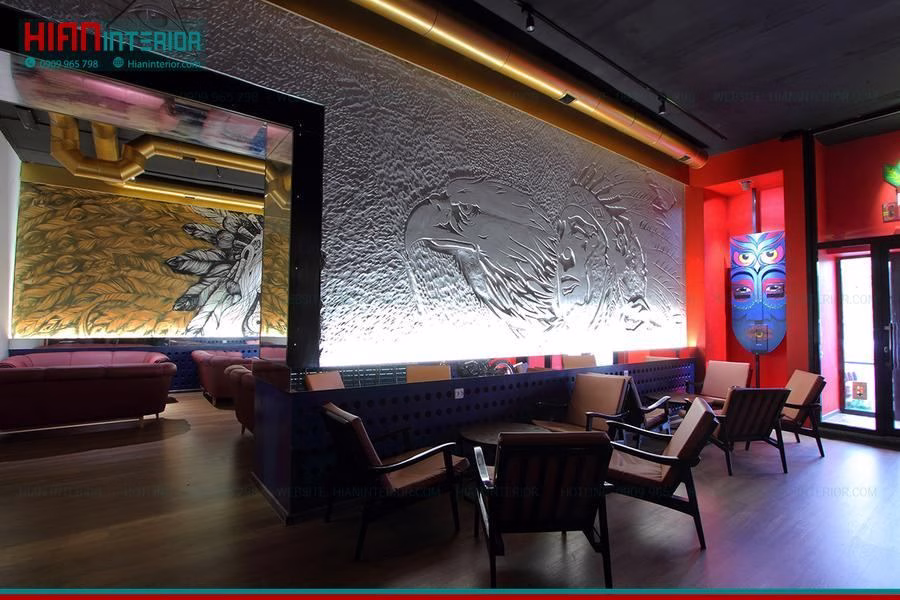 Thiết Kế Lounge Bar Hiện Đại