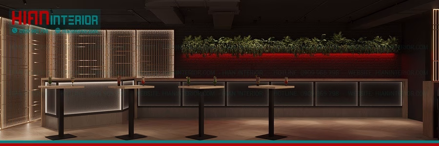 Thiết Kế Lounge Bar Sang Trọng