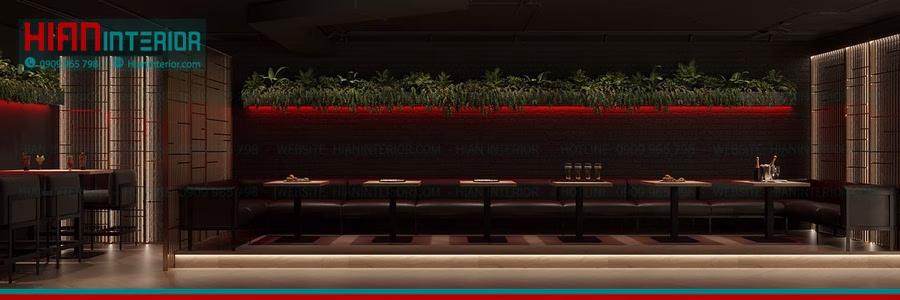 Thiết Kế Lounge Bar Sang Trọng