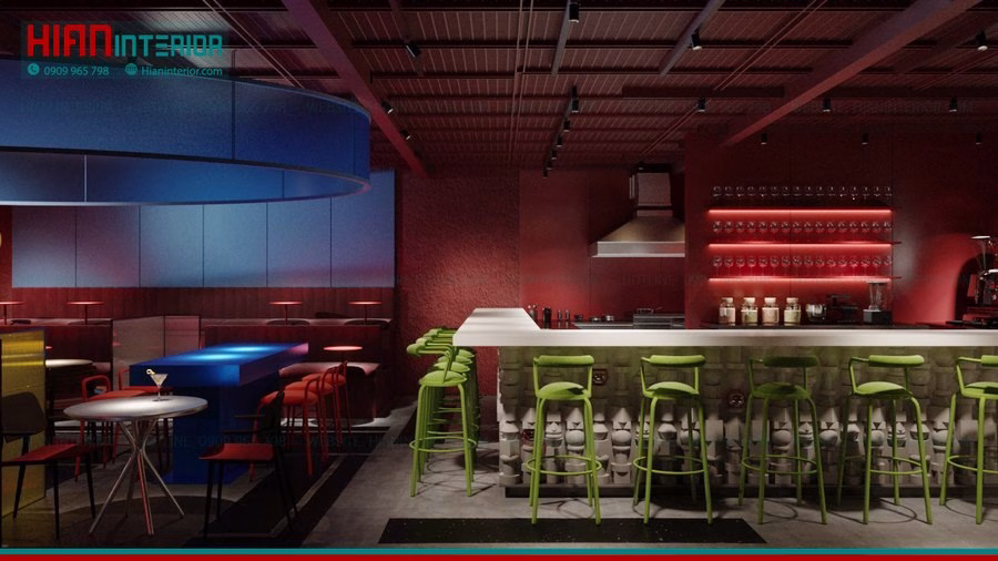 Thi Công Lounge Bar Đẹp