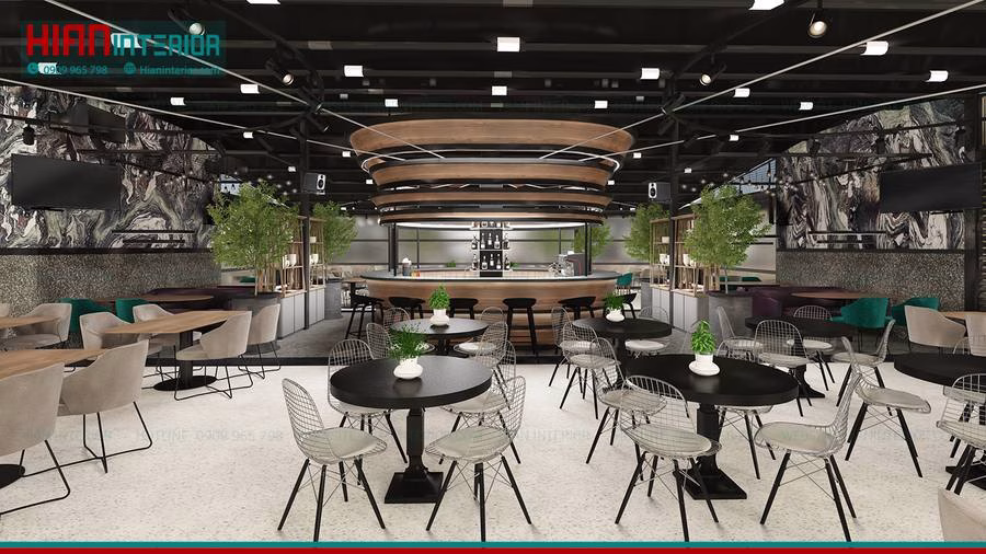 Thi Công Lounge Bar Hiện Đại