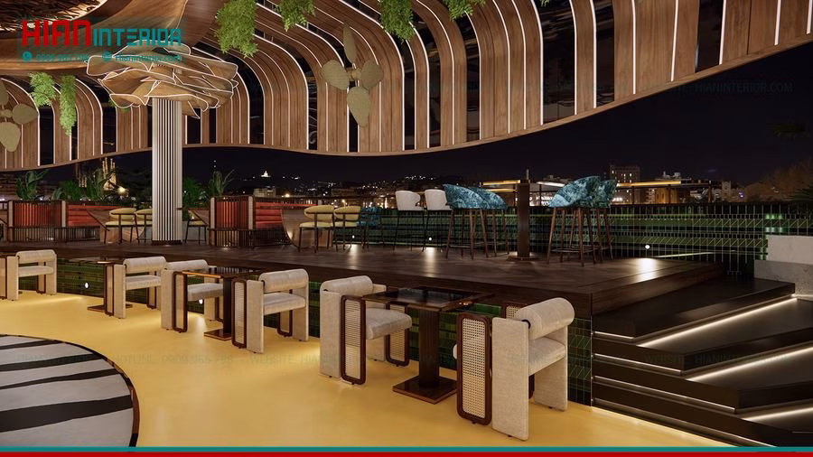 Mẫu Lounge Bar Hiện Đại