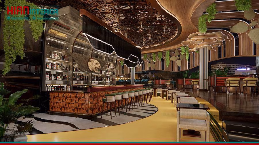 Mẫu Lounge Bar Hiện Đại
