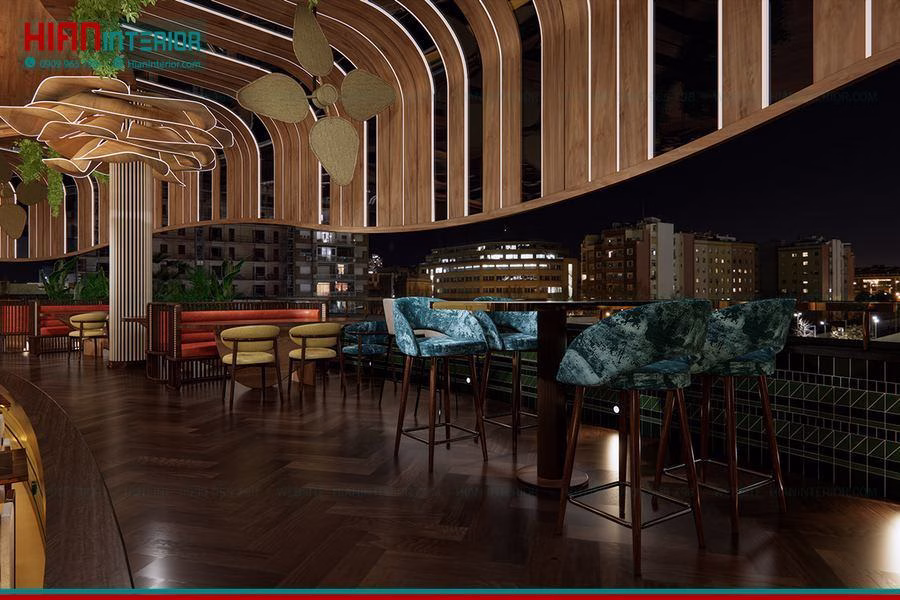 Mẫu Lounge Bar Hiện Đại