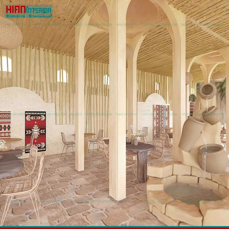 Mặt Tiền Nhà Hàng Địa Trung Hải