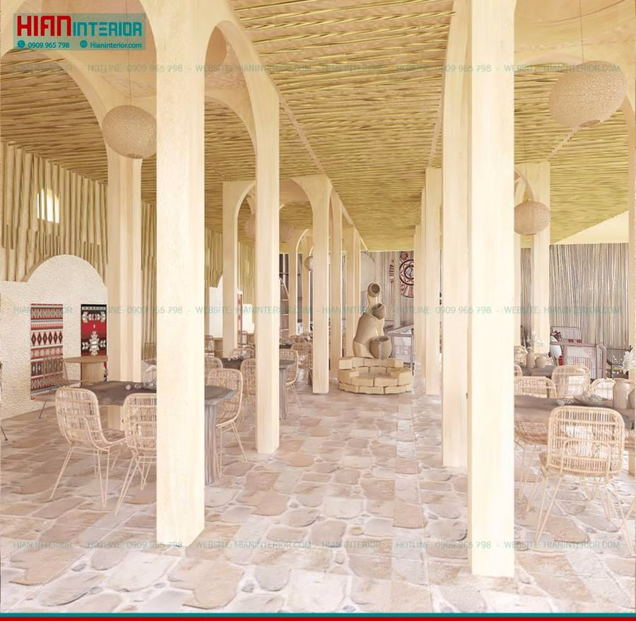Mặt Tiền Nhà Hàng Địa Trung Hải