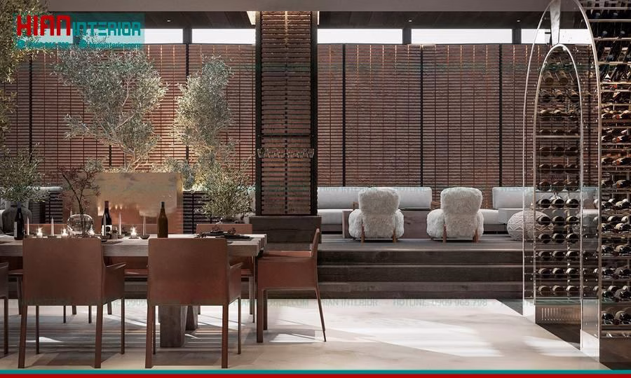 Thiết Kế Nhà Hàng Hiện Đại