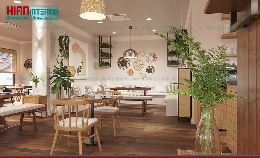 Mẫu Nhà Hàng Hiện Đại Đẹp