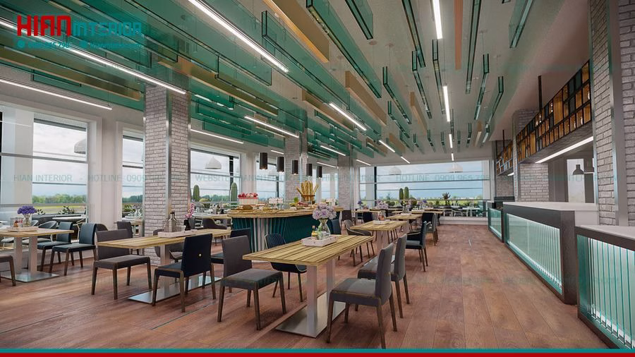 Thi Công Nhà Hàng Hiện Đại Đẹp