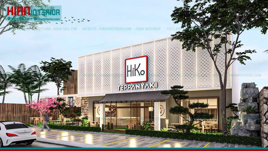 Mẫu Nhà Hàng Nhật Đẹp