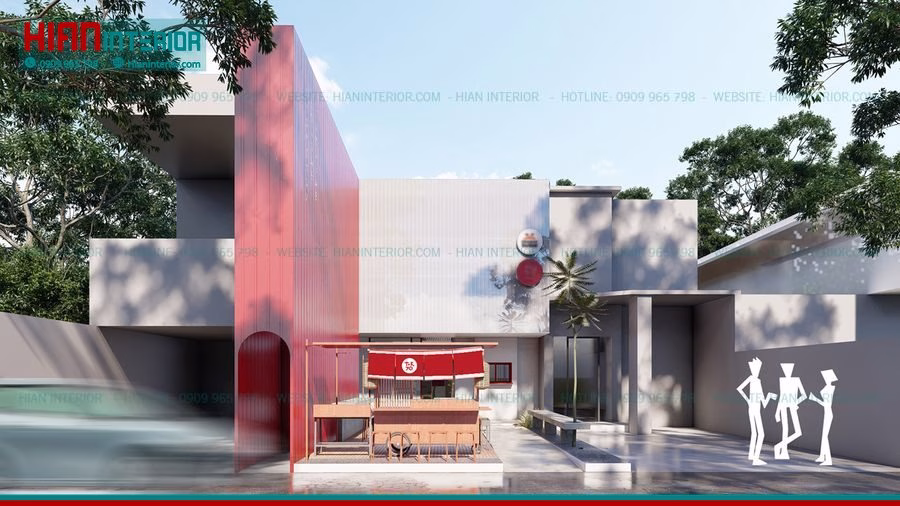 Giá Thiết Kế Nhà Hàng Nhật